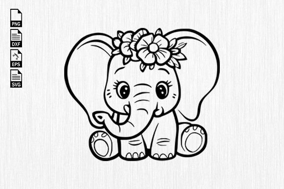 Floral Elephant Svg Review