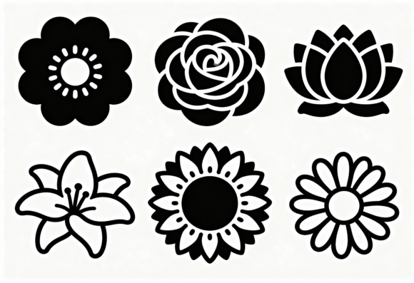 Floral Silhouette SVG Bundle Review