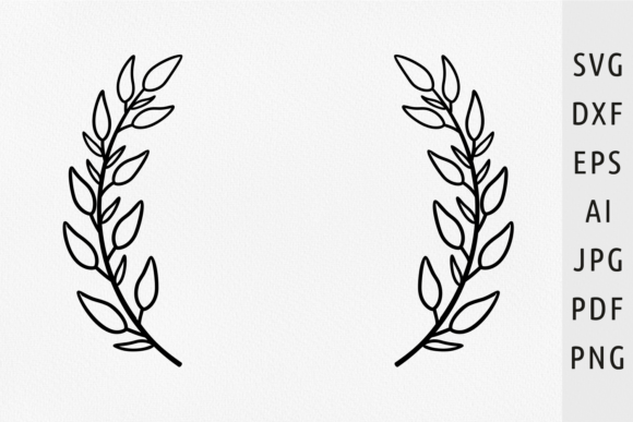 Flourish Border Svg Floral Wreath Svg