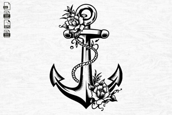 Flower Anchor Svg Review
